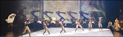 Cirque du Soleil Entertainment Group and Disney Parks, Experiences and Products are excited to reveal two acrobatic acts and the set of Drawn to Life, the highly anticipated, new family friendly show coming to Walt Disney World Resort in Lake Buena Vista, Florida  Written and directed by Michel Laprise and with Fabrice Becker as Director of Creation, this collaboration between Cirque du Soleil, Walt Disney Animation Studios and Walt Disney Imagineering will officially premiere April 17, 2020  The show will take residency at Disney Springs  Tickets are on sale now at cirquedusoleil com drawntolife  (C cile Andreu, photographer) 