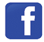 A white lowercase letter “f" on a rounded square blue background representing the Facebook logo. Description generated by AI